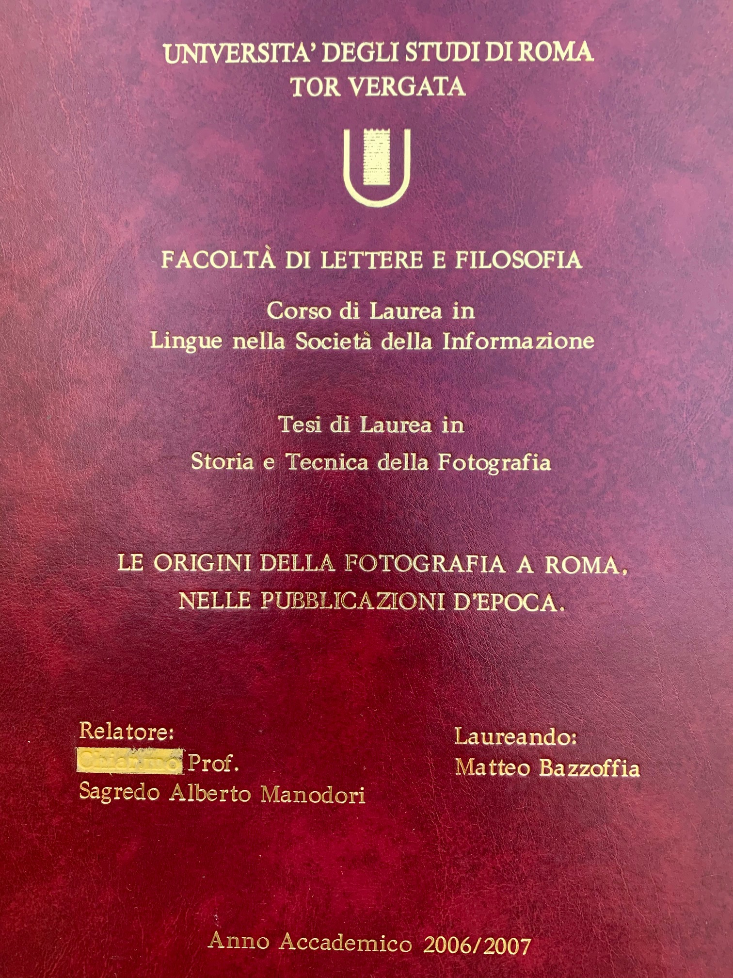 MATTEO BAZZOFFIA PHOTOGRAPHY